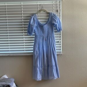 Hill House Hydrangea Gingham Luisa Nap Dress